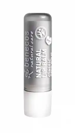 De Online Drogist Benecos natural lip balm classic 4.7gr aanbieding