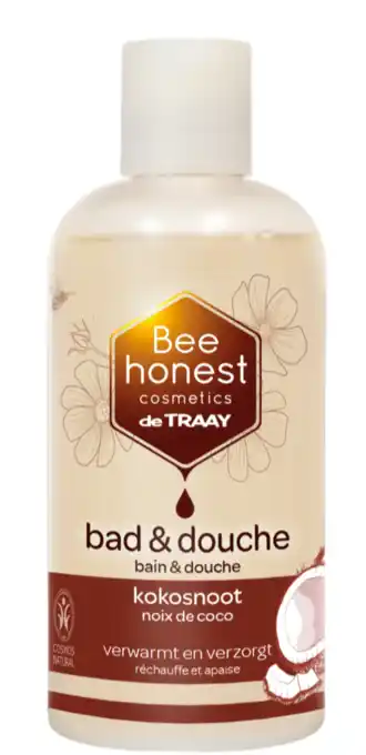 De Online Drogist Bee honest bad & douche kokosnoot 250ml aanbieding