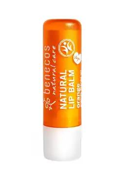 De Online Drogist Benecos natural lip balm orange 4.7gr aanbieding