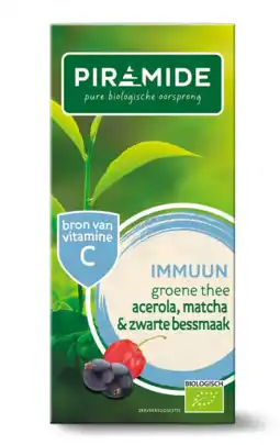 De Online Drogist Piramide groene thee immuun 20st aanbieding