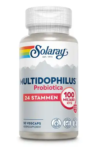 De Online Drogist Solaray multidophilus probiotica 24 stammen vegcaps 30cp aanbieding