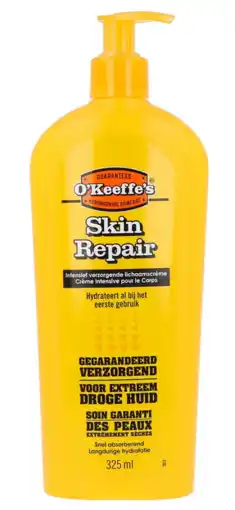 De Online Drogist O'keeffe's skin repair bodylotion 325ml aanbieding