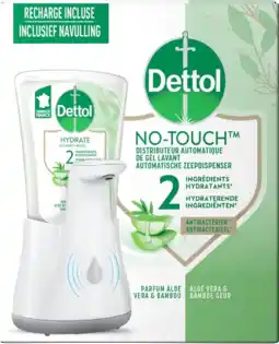 De Online Drogist Dettol no-touch aloë vera automatische zeepdispenser 1st aanbieding