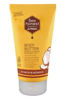 De Online Drogist Bee honest body butter kokos & honing 150ml aanbieding