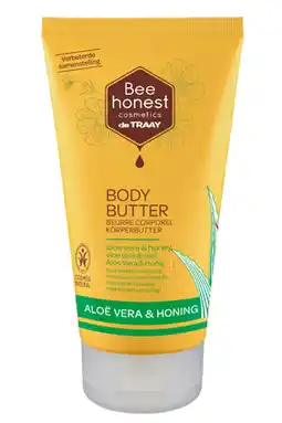 De Online Drogist Bee honest body butter aloë vera & honing 150ml aanbieding