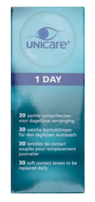 De Online Drogist Unicare daglenzen -2.00 30st aanbieding