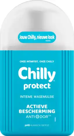 De Online Drogist Chilly protect intieme wasemulsie pomp 200ml aanbieding