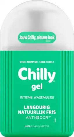 De Online Drogist Chilly gel intieme wasemulsie pomp 200ml aanbieding
