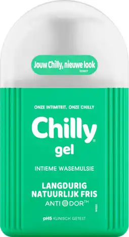 De Online Drogist Chilly gel intieme wasemulsie pomp 200ml aanbieding