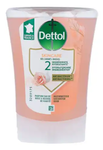 De Online Drogist Dettol no-touch sheabutter antibacteriële handzeep navulling 250ml aanbieding