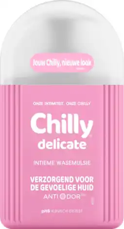 De Online Drogist Chilly delicate intieme wasemulsie pomp 200ml aanbieding