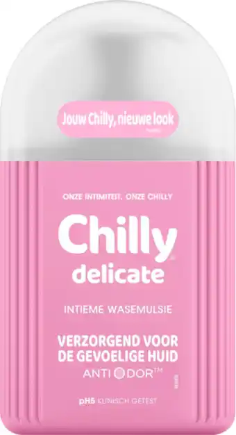 De Online Drogist Chilly delicate intieme wasemulsie pomp 200ml aanbieding