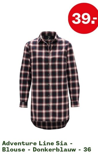 Welkoop Adventure Line Sia Blouse Donkerblauw 36 aanbieding
