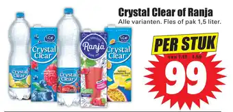 Dirk Crystal Clear of Ranja aanbieding