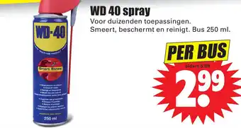 Dirk WD 40 spray aanbieding