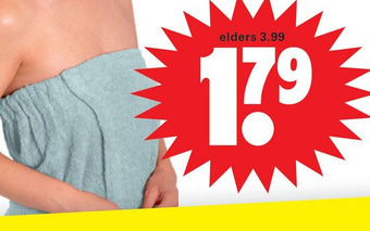 Dirk Turbie towel aanbieding