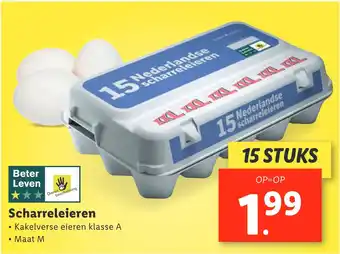 Lidl Scharreleieren aanbieding