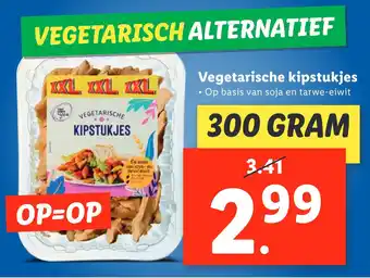 Lidl Vegetarische kipstukjes aanbieding