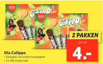 Lidl Ola Calippo aanbieding