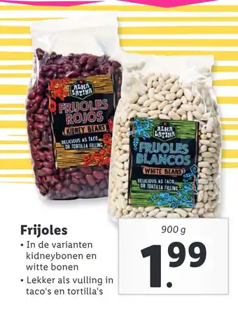 Lidl Frijoles aanbieding