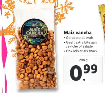 Lidl Maiz cancha aanbieding