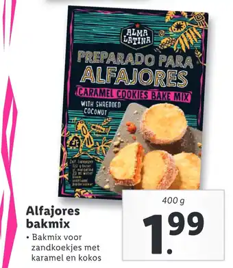 Lidl Alfajores bakmix aanbieding