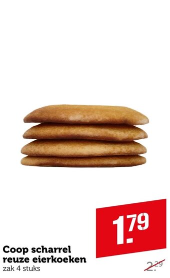 Coop Coop scharrel reuze eierkoeken aanbieding