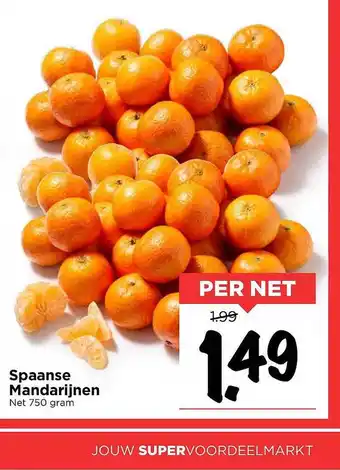 Vomar Voordeelmarkt Spaanse Mandarin 750gram aanbieding