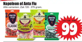 Dirk Napoleon of Anta Flu 120-275g aanbieding