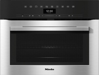 Expert Miele h 7340 bm inbouw ovens met magnetron rvs aanbieding