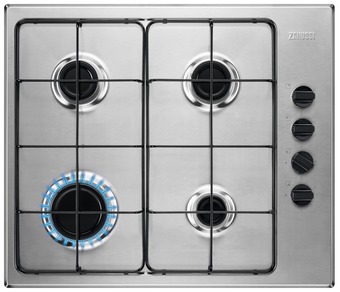 Expert Zanussi zgh62417xa gas inbouwkookplaat rvs aanbieding