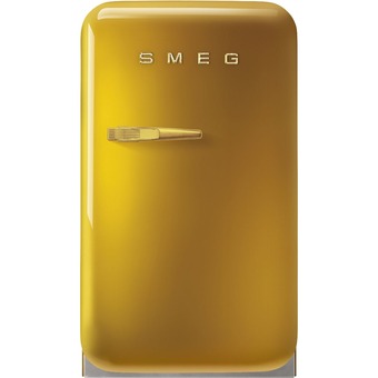 Expert Smeg fab5rdgo5 minikoelkast goud aanbieding