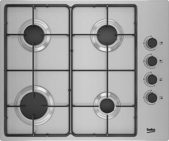 Expert Beko higg64123sxnl gas inbouwkookplaat grijs aanbieding