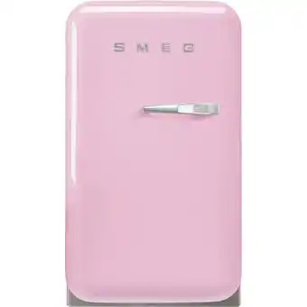 Expert Smeg fab5lpk5 minikoelkast roze aanbieding