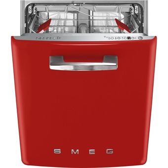 Expert Smeg stfabrd3 onderbouw vaatwasser rood aanbieding