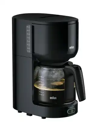 Expert Braun kf3100 bk purease koffiefilter apparaat zwart aanbieding