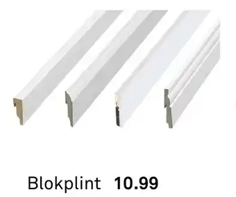 Karwei Blokplint aanbieding