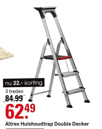 Karwei Altrex Huishoudtrap Double Decker 3 trends aanbieding