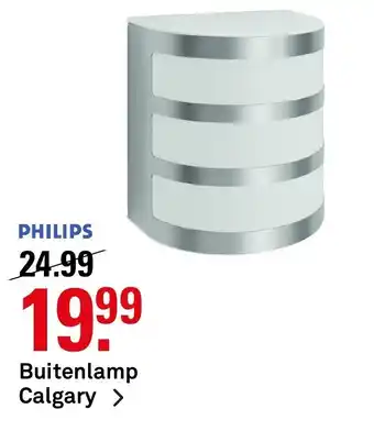 Karwei Philips Buitenlamp Calgary aanbieding