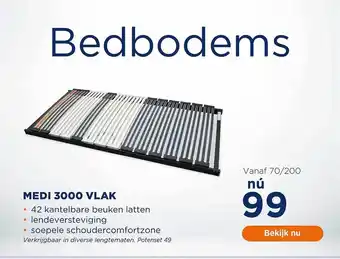 TotaalBED Bedbodems aanbieding