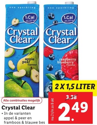 Lidl Crystal Clear aanbieding