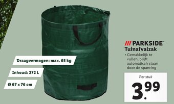 Lidl PARKSIDE Tuinafvalzak aanbieding