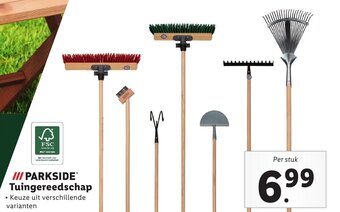 Lidl PARKSIDE Tuingereedschap aanbieding