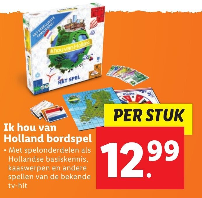 Ik hou van Holland bordspel aanbieding bij Lidl Ik hou van Holland bordspel aanbieding bij Lidl