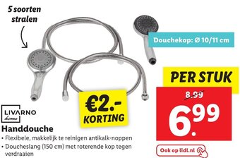 Lidl LIVARNO home Handdouche aanbieding