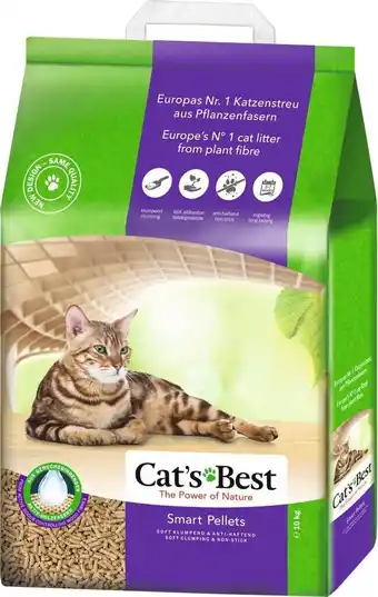 Bol.com Cat's best smart pellet - kattenbakvulling - 10 kg aanbieding