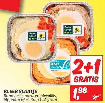 Dekamarkt KLEER SLAATJE aanbieding