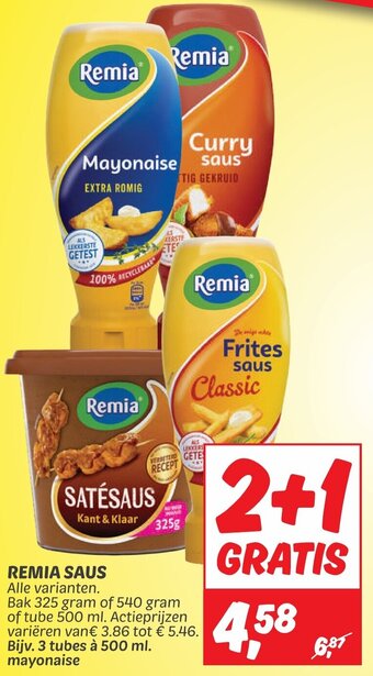 Dekamarkt REMIA SAUS aanbieding