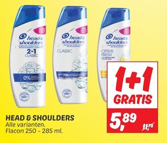 Dekamarkt HEAD & SHOULDERS aanbieding