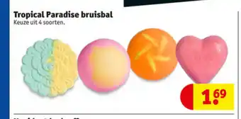 Kruidvat Tropical Paradise Bruisbal aanbieding